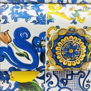SOLD!! Dolce & Gabbana Majolica medium Sicily bag